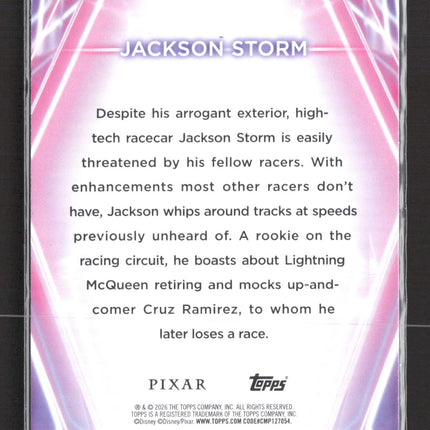 2026 Topps Disney Pixar #91 Jackson Storm