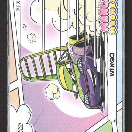 2024 Topps Disney Pixar Cars Manga Madness Manga Madness Insert #MM-9 Wingo