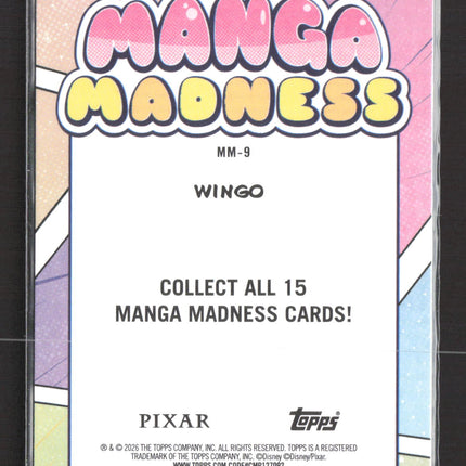 2024 Topps Disney Pixar Cars Manga Madness Manga Madness Insert #MM-9 Wingo