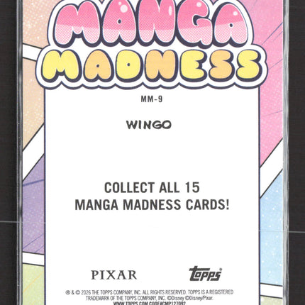2026 Topps Disney Pixar Manga Madness Insert #MM-9 Wingo