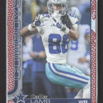 2025 Topps Chrome CeeDee Lamb #76 Leather