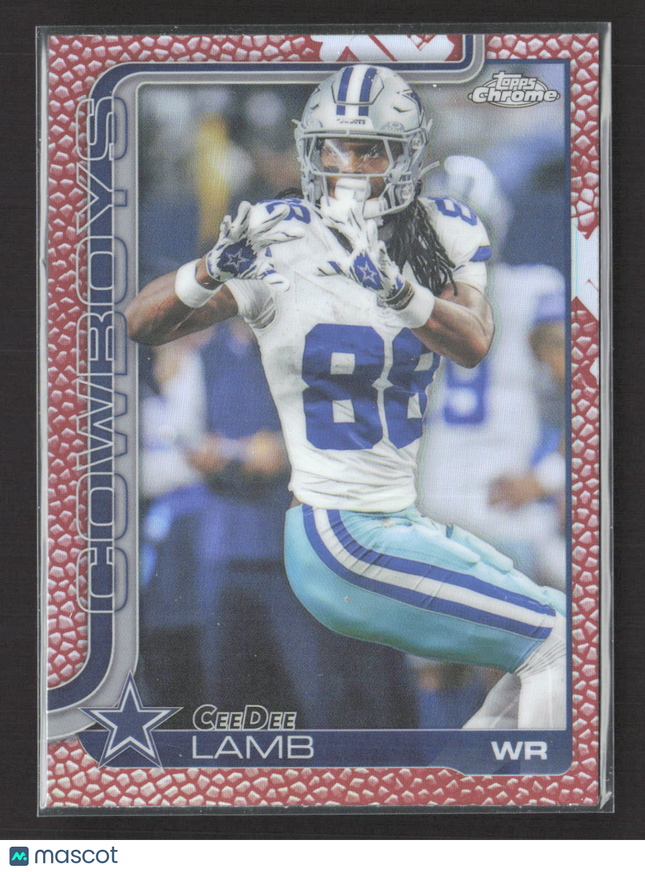2025 Topps Chrome CeeDee Lamb #76 Leather
