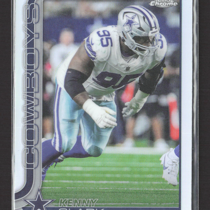 2025 Topps Chrome Kenny Clark #73 Refractor