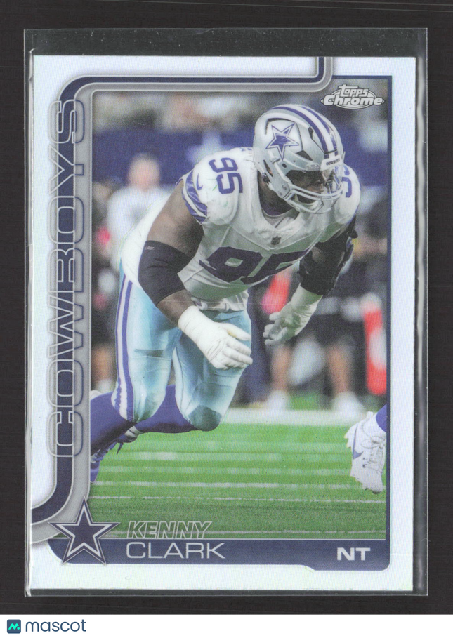 2025 Topps Chrome Kenny Clark #73 Refractor