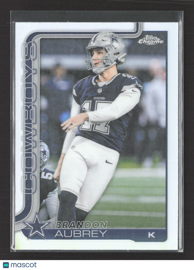 2025 Topps Chrome Brandon Aubrey #81 Refractor