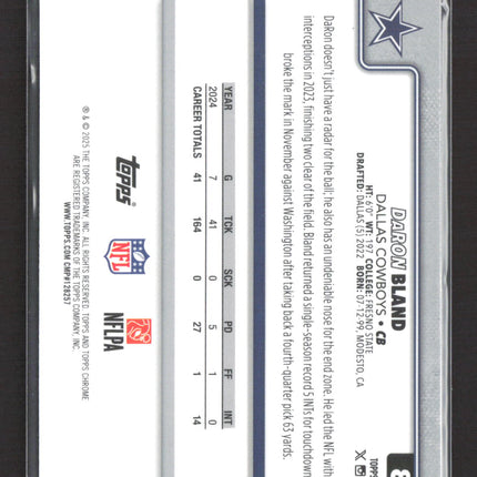 2025 Topps Chrome DaRon Bland #82 RayWave