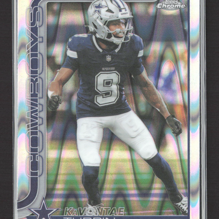 2024 Topps Chrome KaVontae Turpin #84 Raywave