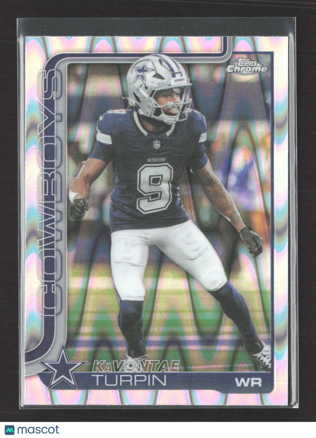 2024 Topps Chrome KaVontae Turpin #84 Raywave