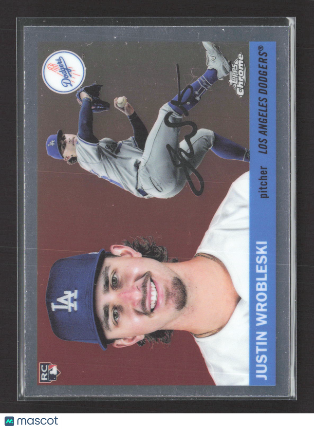 2025 Topps Chrome Justin Wrobleski #393 RC