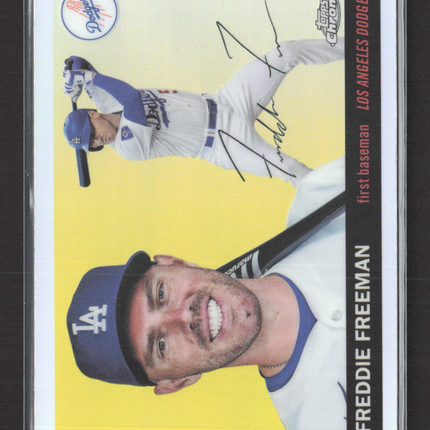 2025 Topps Chrome Freddie Freeman #79 Refractor