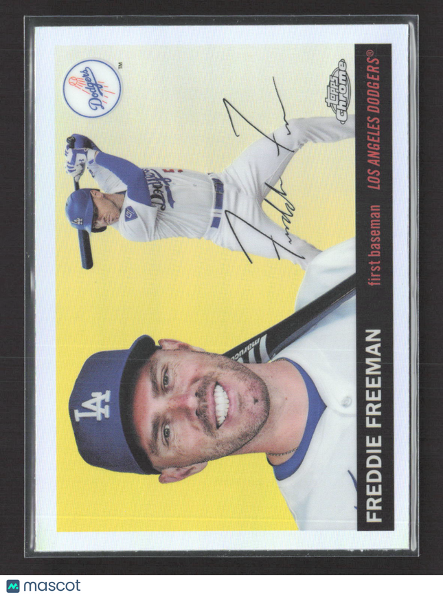 2025 Topps Chrome Freddie Freeman #79 Refractor