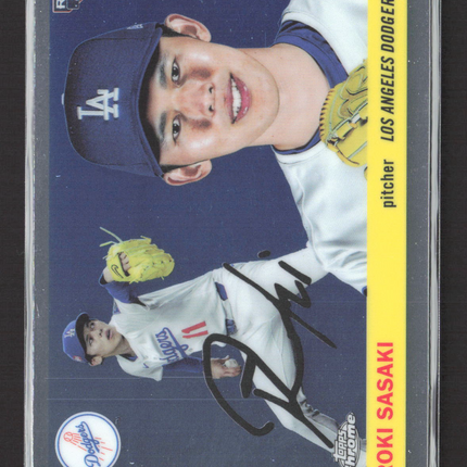 2025 Topps Chrome Roki Sasaki #239 RC
