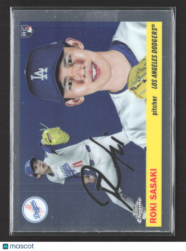 2025 Topps Chrome Roki Sasaki #239 RC