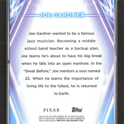 2026 Topps Disney Pixar #44 Joe Gardner