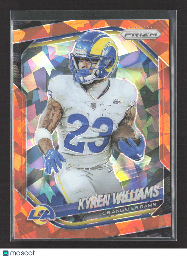 2025 Panini Prizm Mosaic Kyren Williams #138 Orange Ice
