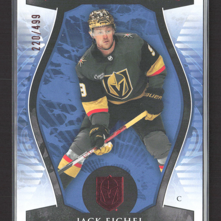 2023 Upper Deck Artifacts Jack Eichel #27 Blue 220/499