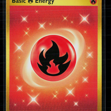 Pokemon 2023 Obsidian Flames Basic Fire Energy HR #230/197