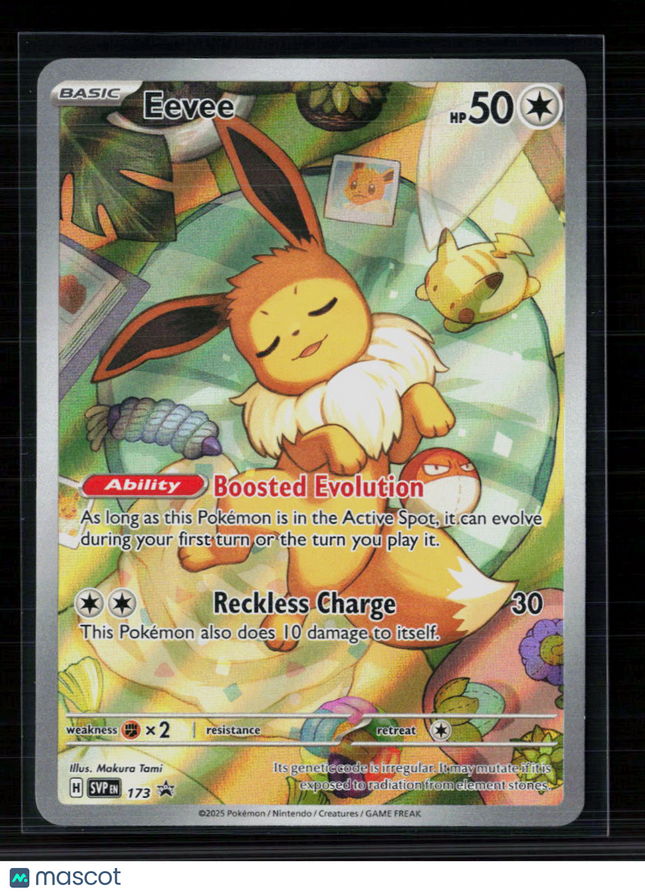 Pokemon 2025 Scarlet & Violet Promo Eevee #SVP EN 173