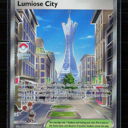 Pokemon 2026 Mega Evolution – Perfect Order Lumiose City SAR #111/88