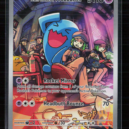 Pokemon 2025 Journey Together Team Rocket's Wobbuffet #SVP EN 203