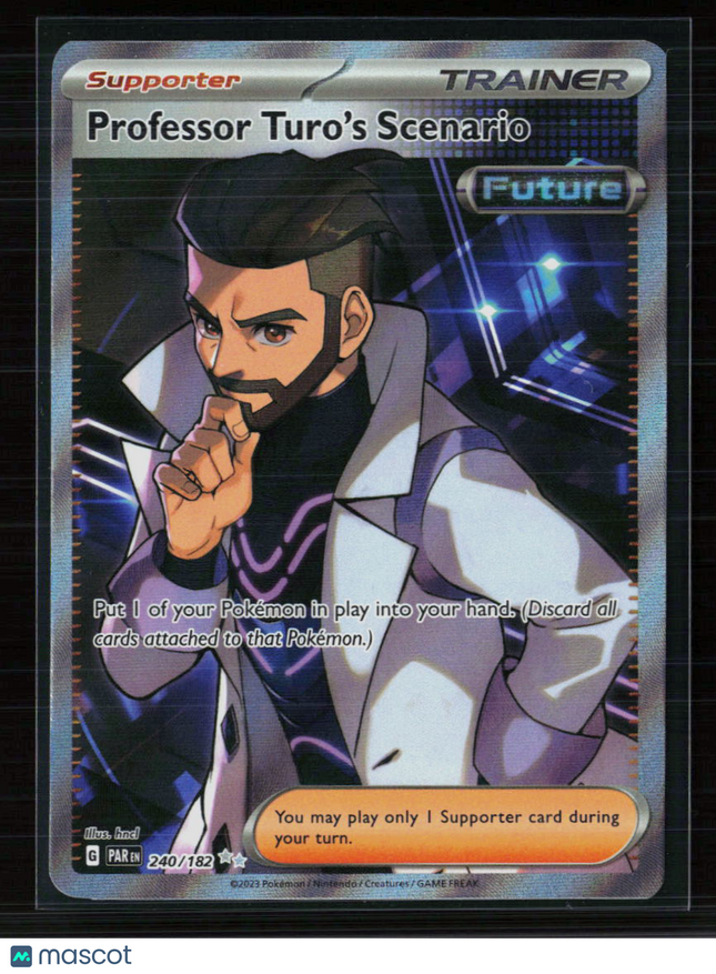 Pokemon 2023 Paradox Rift Professor Turo's Scenario FA #240/182