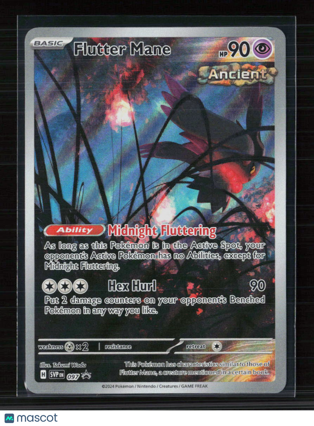 Pokemon 2024 Scarlet & Violet Flutter Mane #SVP EN 097