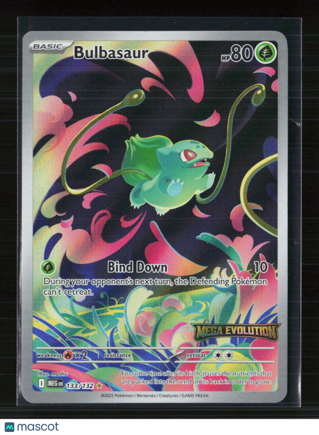 Pokemon 2025 Mega Evolution Bulbasaur #133/132