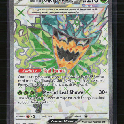 Pokemon 2024 Scarlet & Violet Promos Teal Mask Ogerpon EX #SVP EN 166