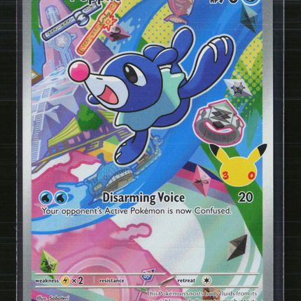Pokemon 2026 Mega Evolution – Perfect Order Popplio #MEP EN 045