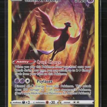 Pokemon 2023 Crown Zenith Galarian Articuno #SWSH282