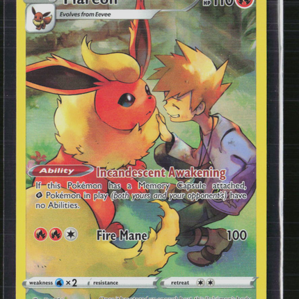 Pokemon 2022 Brilliant Stars Flareon CHR #TG01/TG30