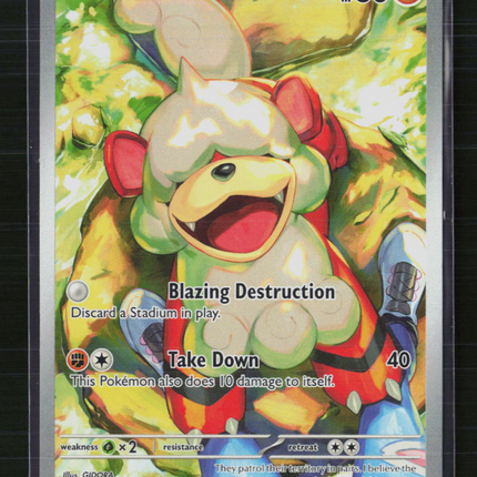 Pokemon 2024 Twilight Masquerade Hisuian Growlithe #181/167