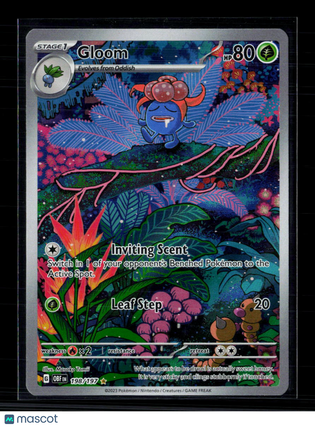 Pokemon 2023 Obsidian Flames Gloom #198/197