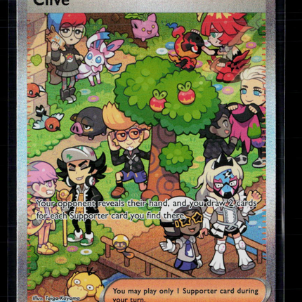 Pokemon 2024 Paldean Fates Clive SAR #236/91