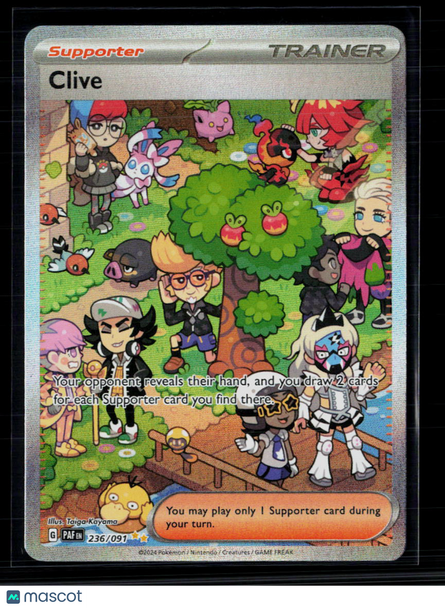 Pokemon 2024 Paldean Fates Clive SAR #236/91