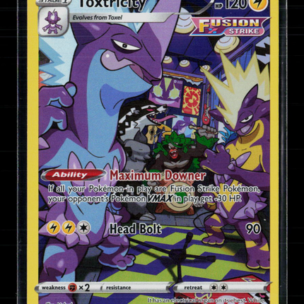 Pokemon 2023 Crown Zenith Toxtricity GG #GG09/GG70