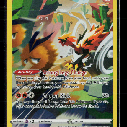 Pokemon 2023 Crown Zenith Galarian Zapdos #SWSH283