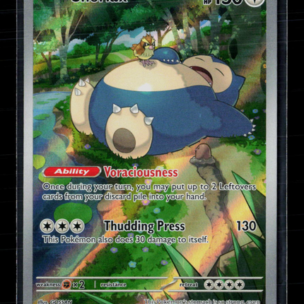 Pokemon 2023 Scarlet & Violet Snorlax #SVP EN 051
