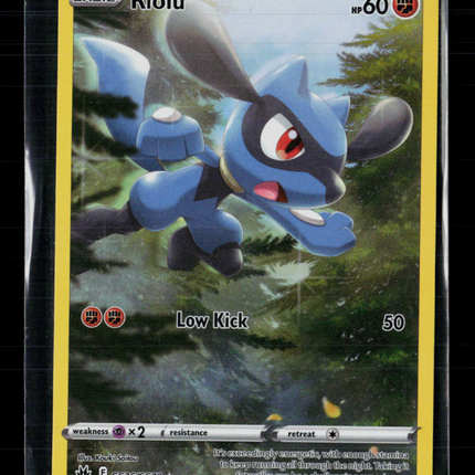 Pokemon 2023 Crown Zenith Riolu #GG26/GG70