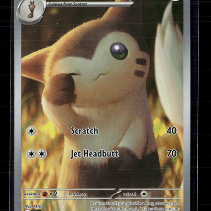 Pokemon 2025 Journey Together Furret #168/159