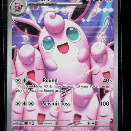 Pokemon 2025 Prismatic Evolutions Wigglytuff #105/94