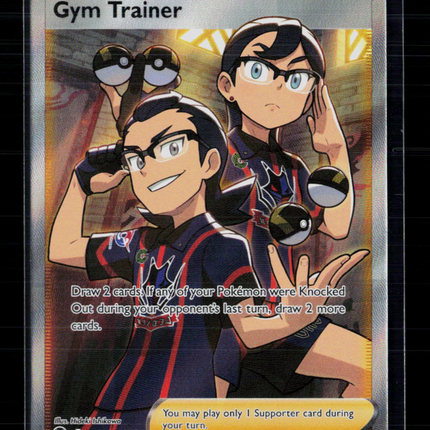 Pokemon 2022 Silver Tempest Gym Trainer FA #191/195