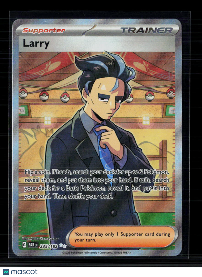 Pokemon 2023 Paradox Rift Larry FA #235/182