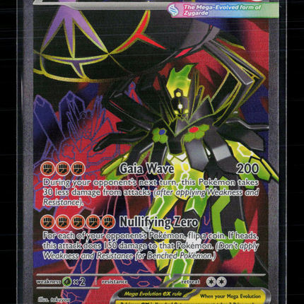 Pokemon 2025 Mega Evolution Mega Zygarde EX RR #104/88