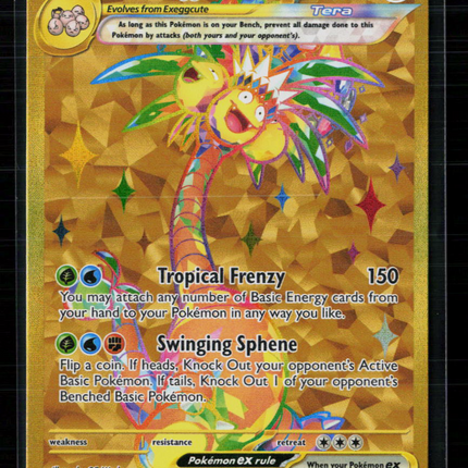 Pokemon 2024 Surging Sparks Alolan Exeggutor EX HR #248/191