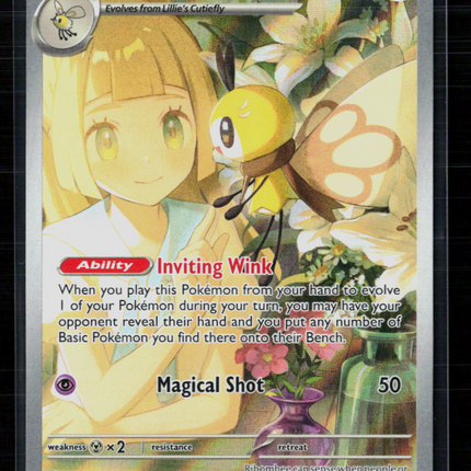Pokemon 2025 Journey Together Lillie's Ribombee #164/159