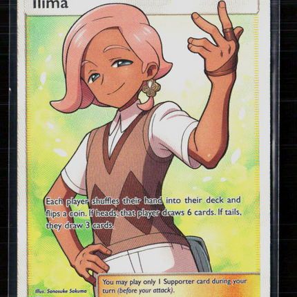 Pokemon 2017 Sun & Moon Ilima FA #146/149