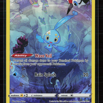 Pokemon 2023 Crown Zenith Manaphy #GG06/GG70