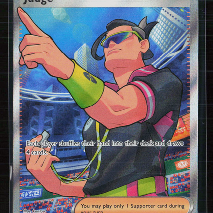 Pokemon 2025 Destined Rivals Judge FA #222/182