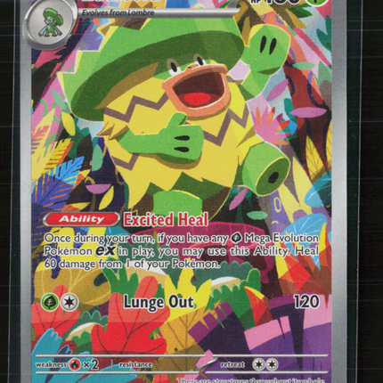 Pokemon 2025 Mega Evolution – Phantasmal Flames Ludicolo #95/94